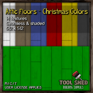 Tool Shed - Attic Floors - Christmas Ad