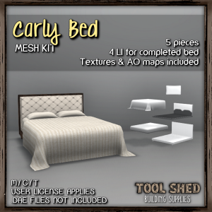 Tool Shed - Carly Bed Mesh Kit Ad