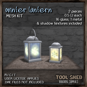 Tool Shed - Winter Lantern Mesh Kit Ad