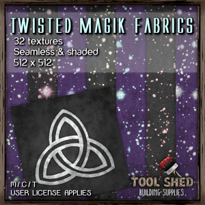 Tool Shed - Twisted Magik Fabrics Ad
