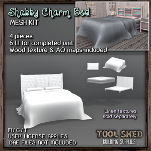 Tool Shed - Shabby Charm Bed Mesh Kit Ad