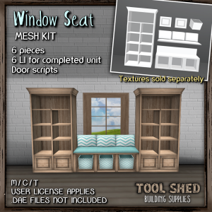 Tool Shed - Window Seat Mesh Kit Ad