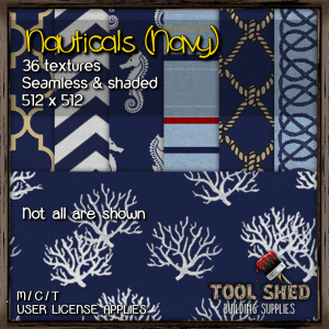 Tool Shed - Nauticals (Navy) Ad