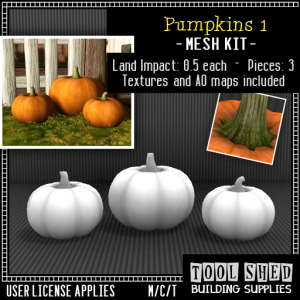 Tool Shed - Pumpkins 1 Mesh Kit Ad