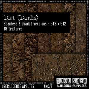 Tool Shed - Dirt - Darks Ad