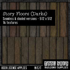 Tool Shed - Story Floors (Darks) Ad