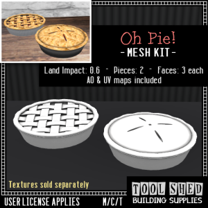 Tool Shed - Oh Pie Mesh Kit Ad
