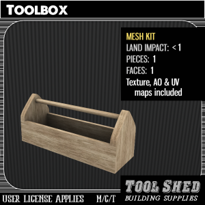 Tool Shed - Toolbox Mesh Kit Ad