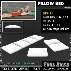 Tool Shed - Pillow Bed Mesh Kit Ad