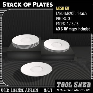 Tool Shed - Stack of Plates Mesh Kit Ad