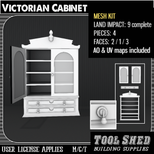 Tool Shed - Victorian Cabinet Mesh Kit Ad