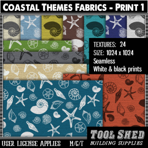 Tool Shed - Coastal Themes - Print 1 Ad