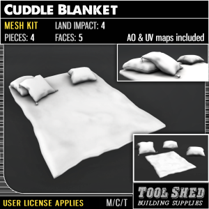 Tool Shed - Cuddle Blanket Mesh Kit Ad