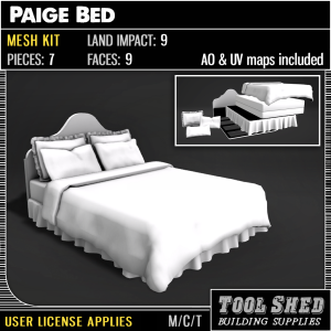 Tool Shed - Paige Bed Mesh Kit Ad