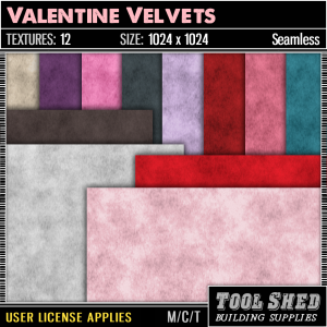 Tool Shed - Valentine Velvets Ad