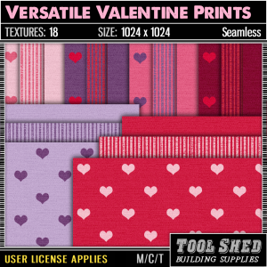 Tool Shed - Versatile Valentine Prints Ad