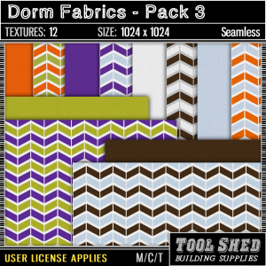 Tool Shed - Dorm Fabrics - Pack 3 Ad