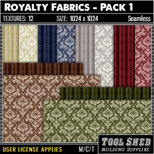 Tool Shed - Royalty Fabrics - Pack 1 Ad